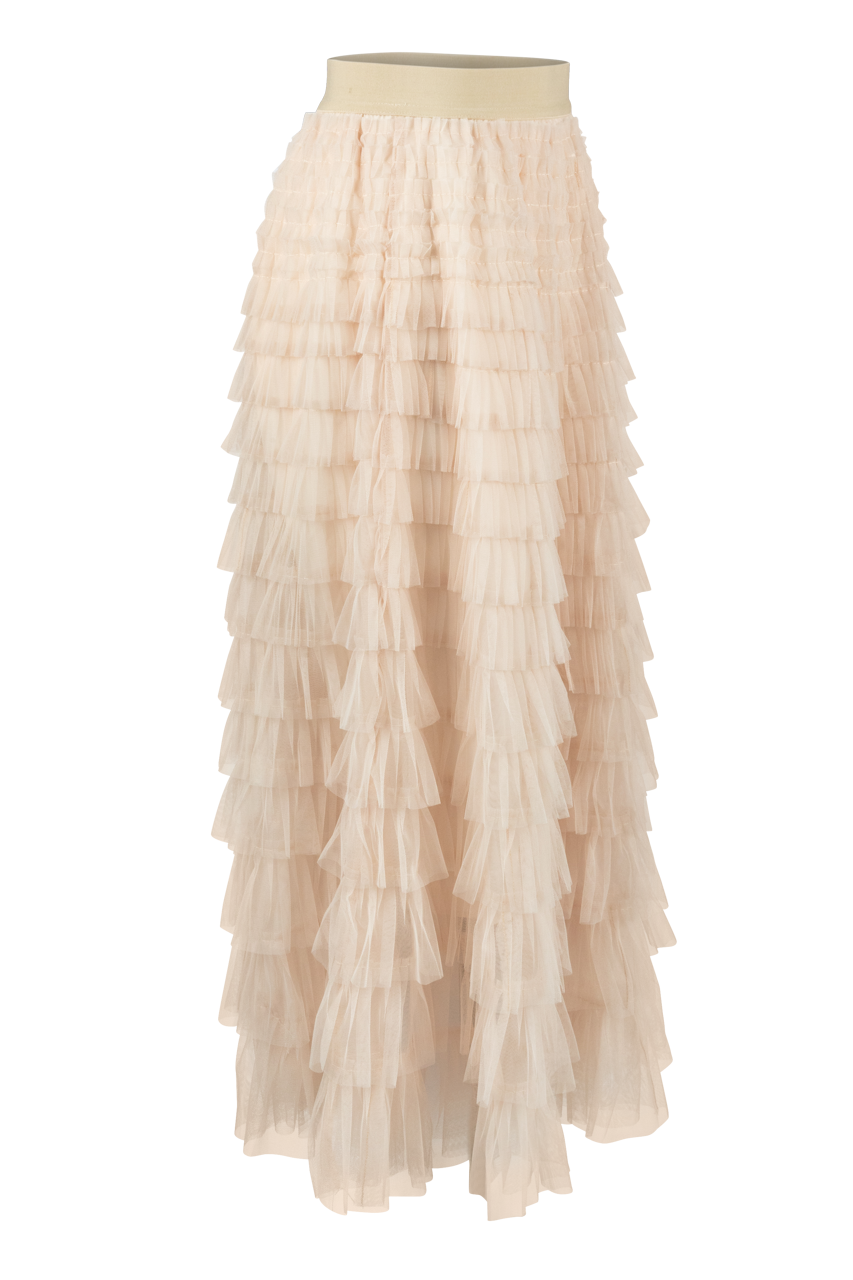 W.A.Y. Tiered Mesh Skirt