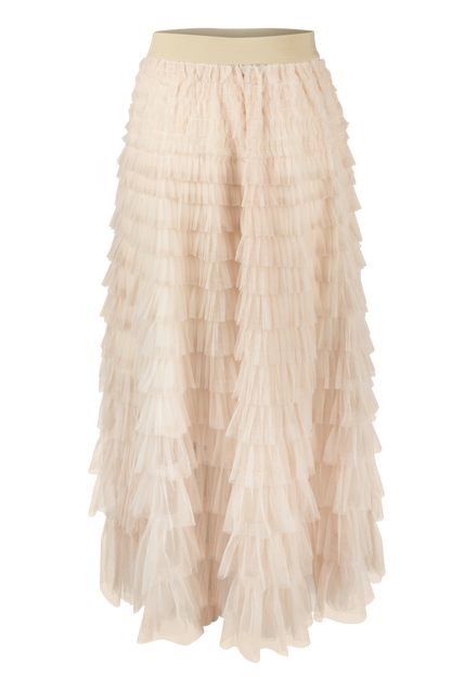W.A.Y. Tiered Mesh Skirt