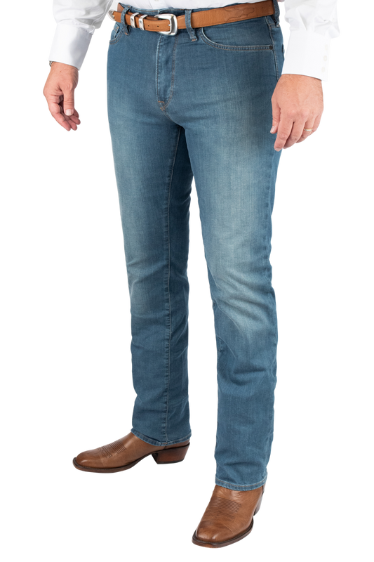 34 Heritage Mid Wash Charisma Jeans