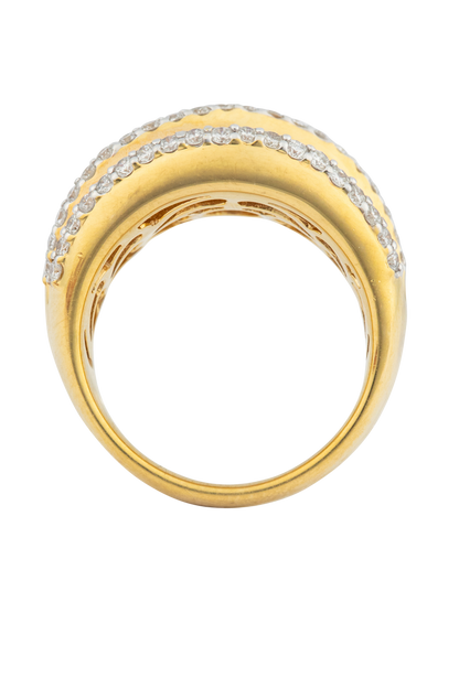 Diamond Dome Statement Ring