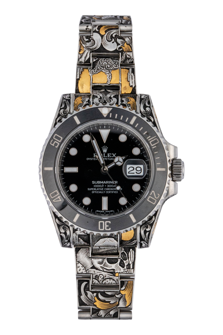 116610LN - ROLEX CUSTOM GOLD 