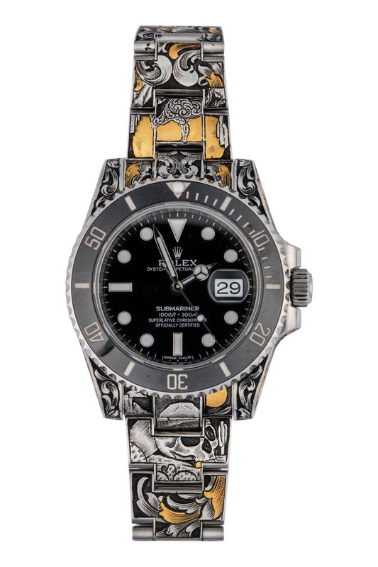 Custom Western Submariner-Style Watch
