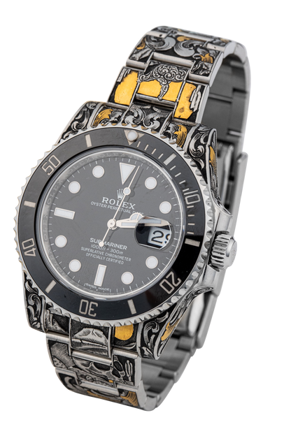 116610LN - ROLEX CUSTOM GOLD 