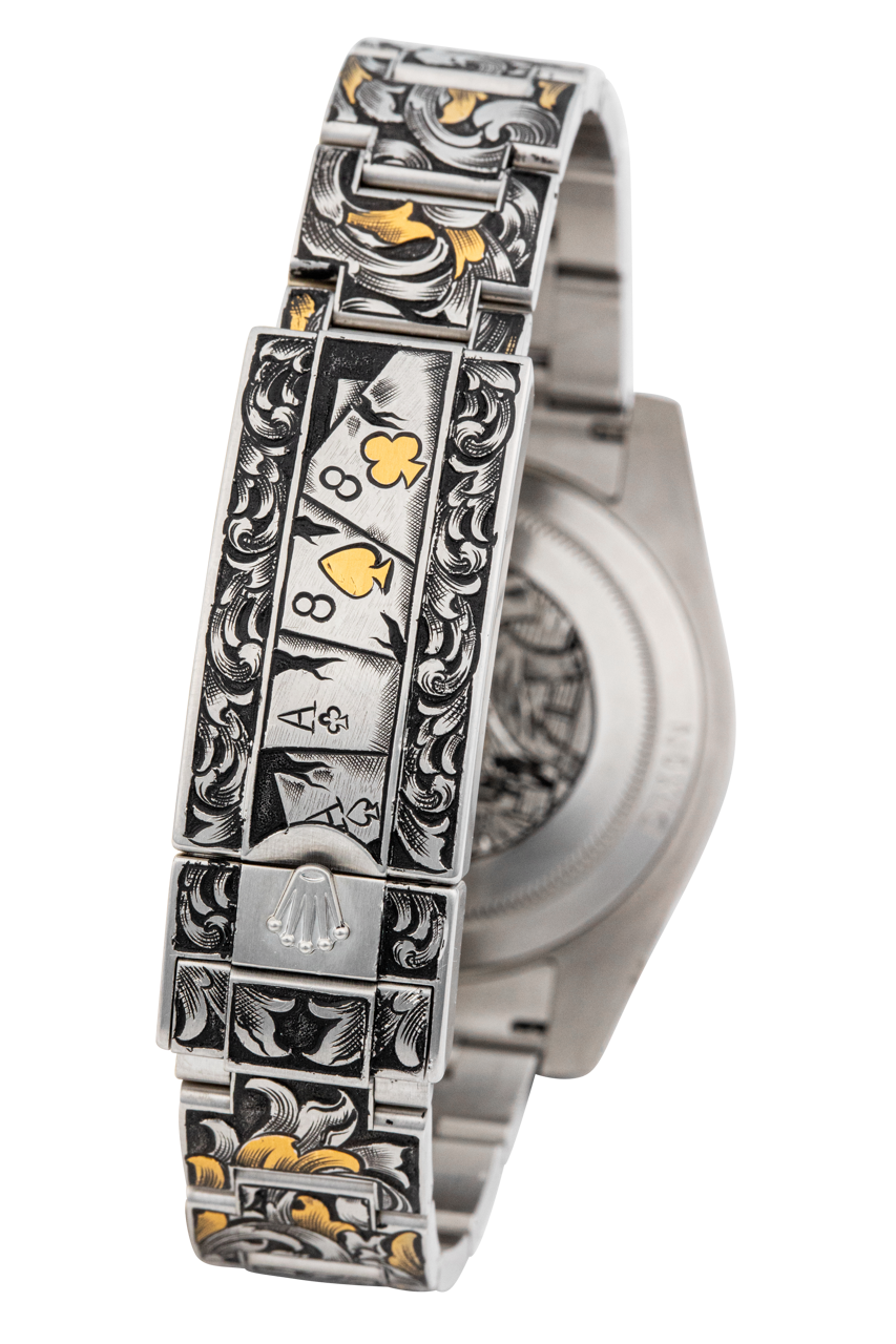 116610LN - ROLEX CUSTOM GOLD 