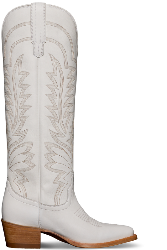 Tecovas Abby Cowgirl Boots - Snow