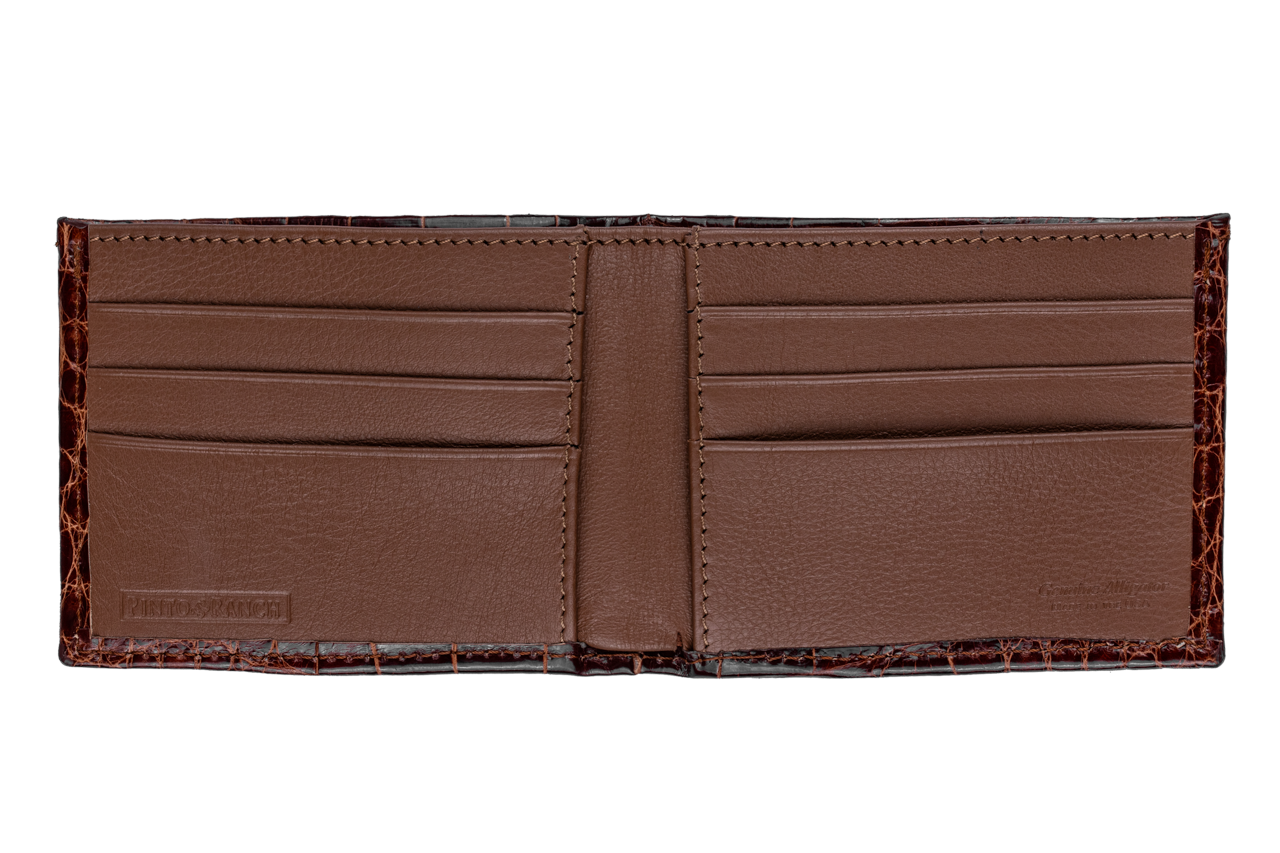 Pinto Ranch Classic Alligator Leather Wallet