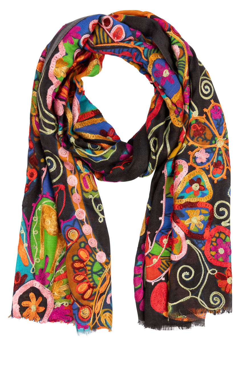 Anu Multi-Colored Scarf