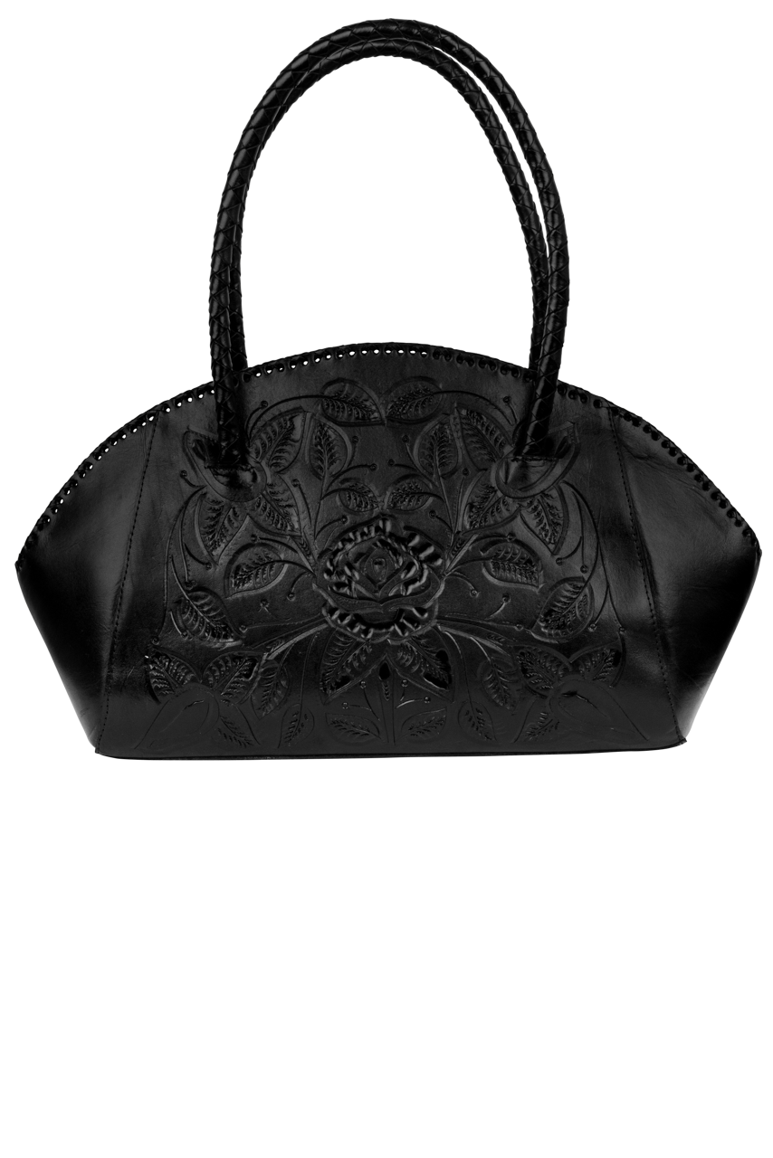 Hide and Chic Paloma Tooled Handbag