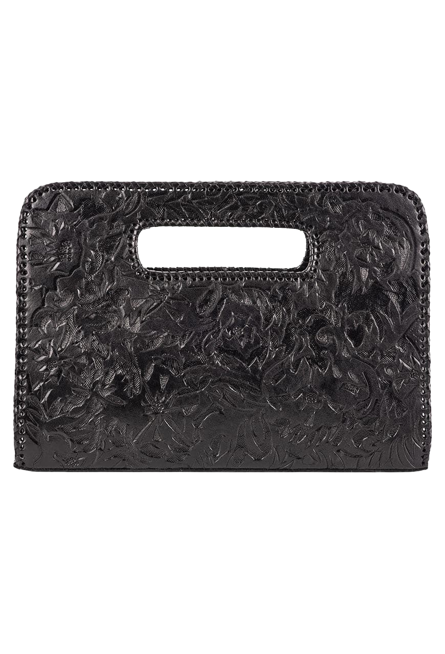 Hide and Chic Catalina Leather Clutch