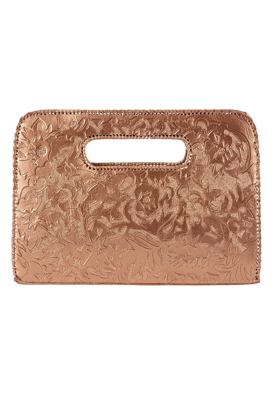 Hide and Chic Catalina Leather Clutch