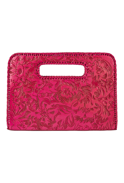 Hide and Chic Catalina Leather Clutch
