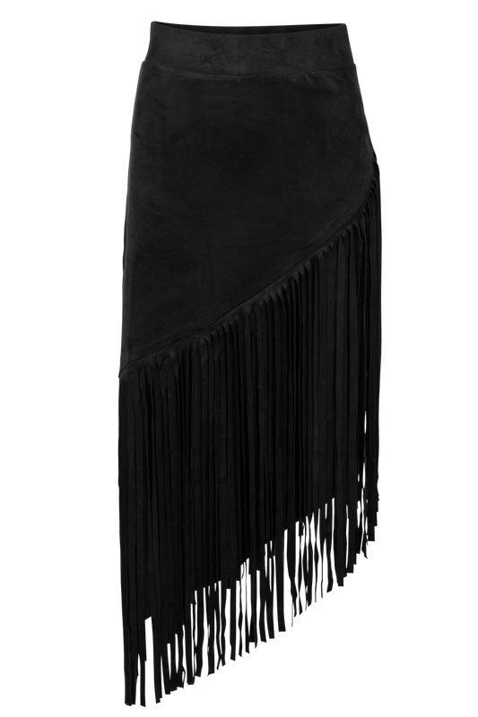 W.A.Y. Fringe Midi Skirt