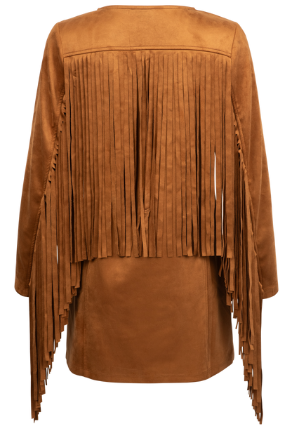 W.A.Y. Fringe Mini Dress