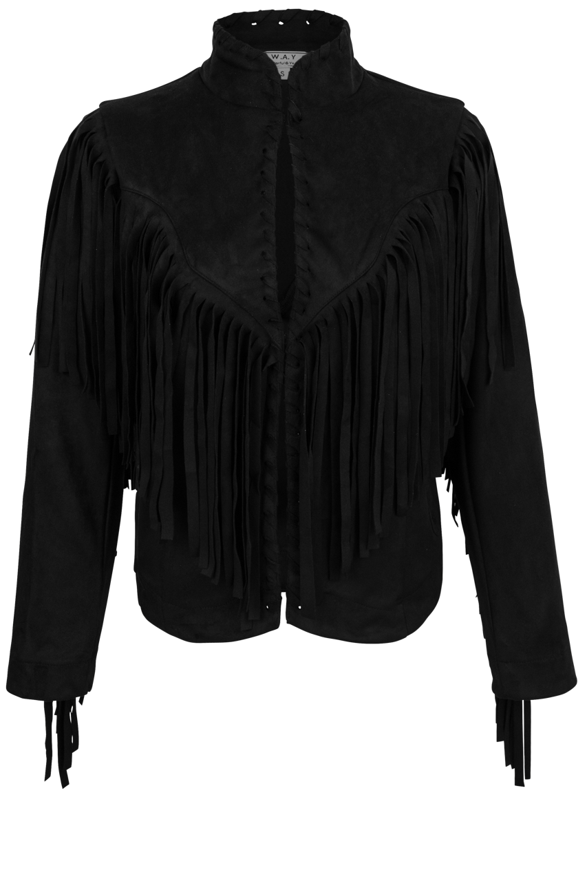 W.A.Y. Fringe Whipstitch Jacket