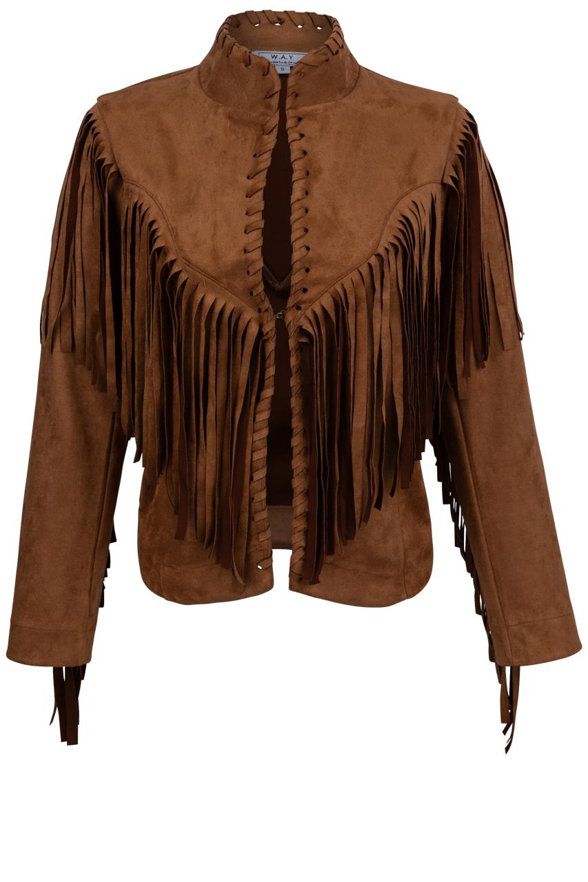 W.A.Y. Fringe Whipstitch Jacket