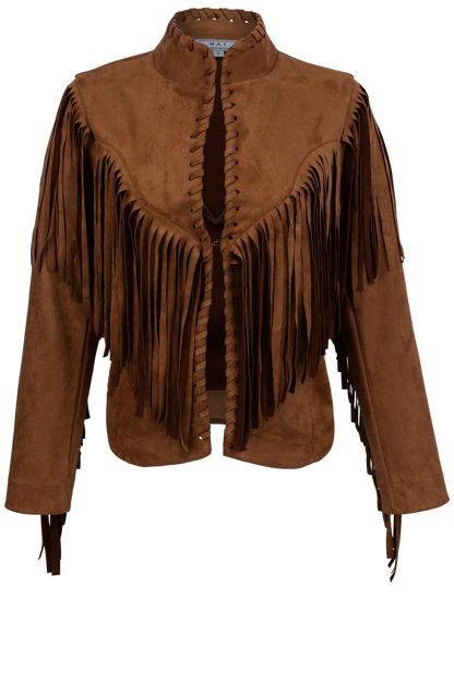 W.A.Y. Fringe Whipstitch Jacket