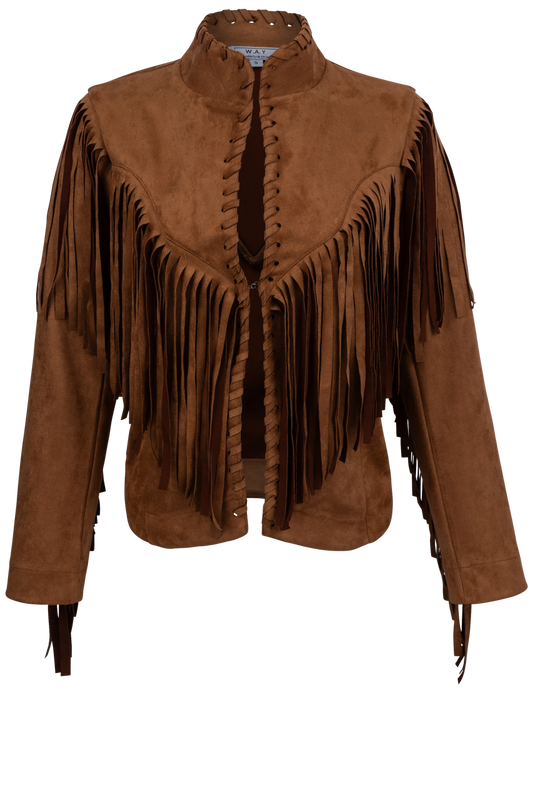 W.A.Y. Fringe Whipstitch Jacket