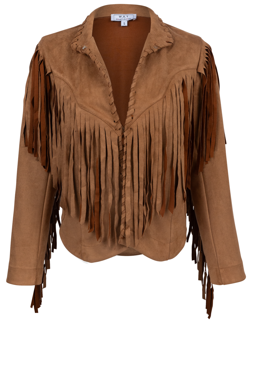 W.A.Y. Fringe Whipstitch Jacket