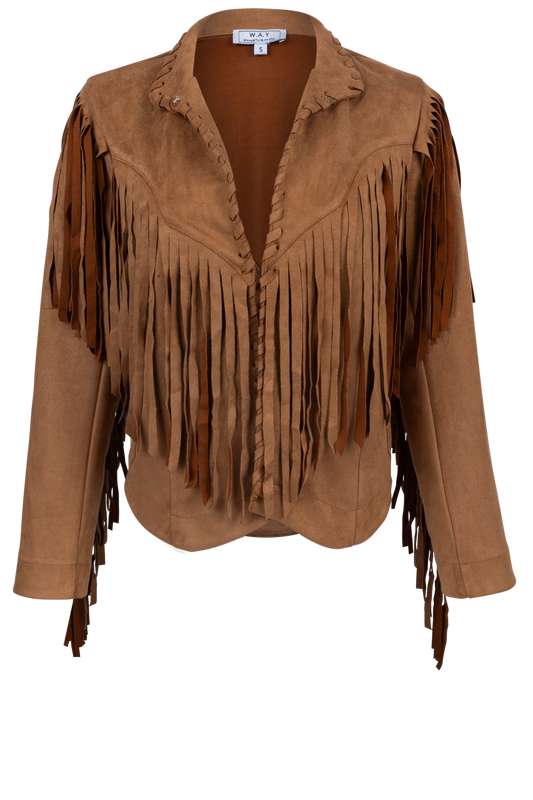 W.A.Y. Fringe Whipstitch Jacket