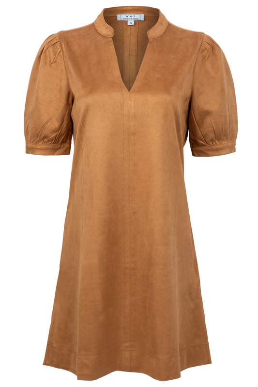 W.A.Y. Suede Shift Dress