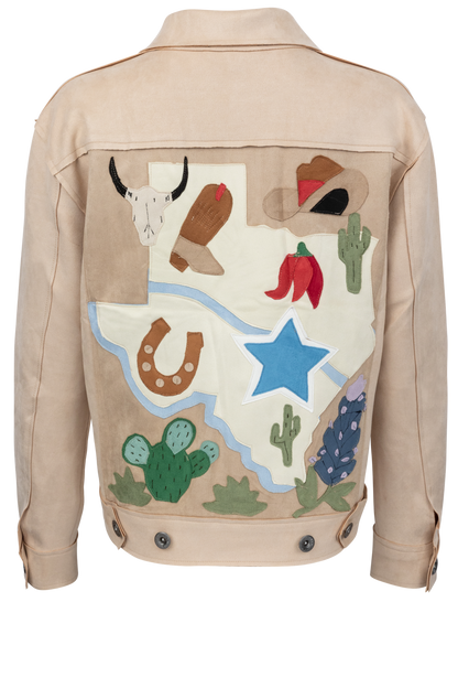 W.A.Y. Faux Suede Texas Jacket