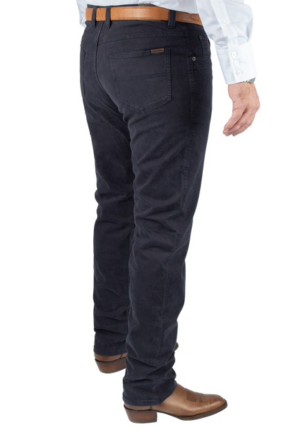 Schoffel Navy 5 Pocket Jeans