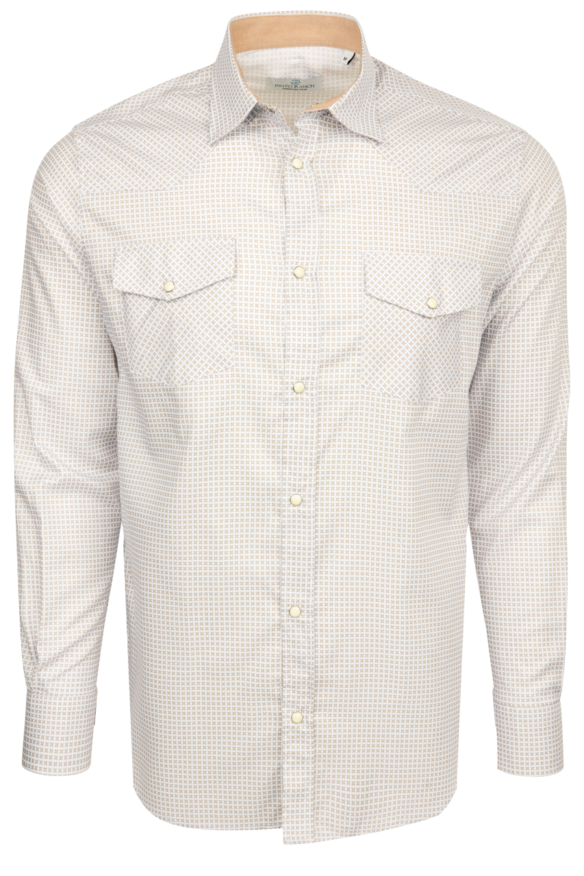 Garnet Snap Front Shirt - Sand