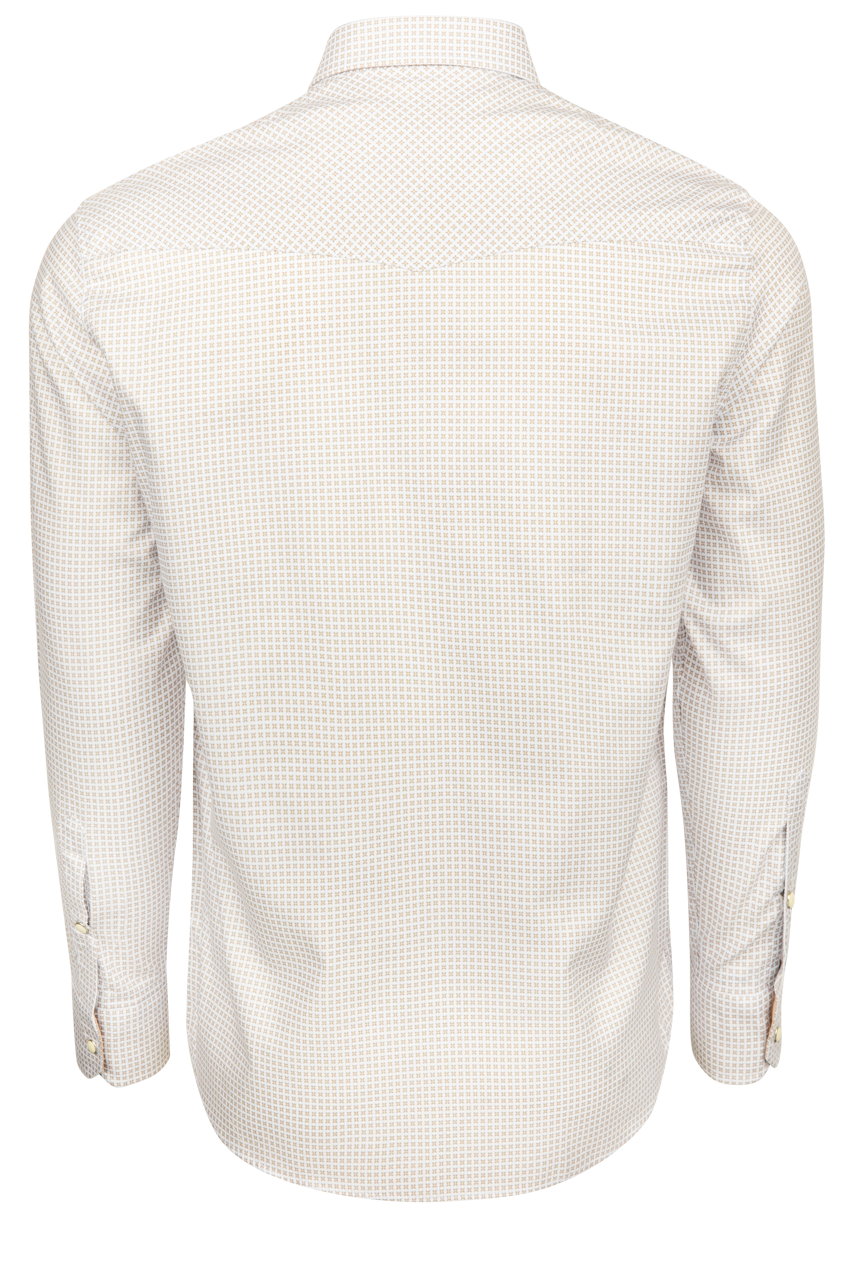 Garnet Snap Front Shirt - Sand