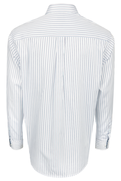 Cinch Stripe Diamond Cuff Button Front Shirt