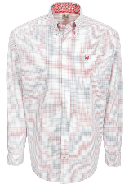 Cinch Checkered Button-Down Shirt