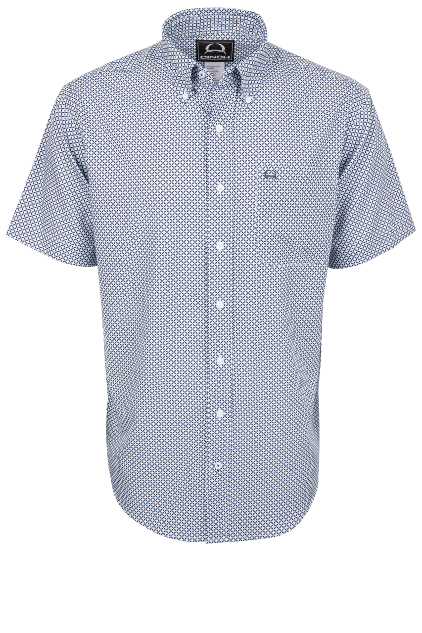 Cinch X-Out Print Button-Down Shirt