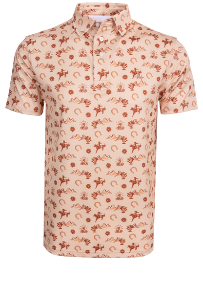 Texas Standard Chisholm Traditions Polo Shirt - Badlands