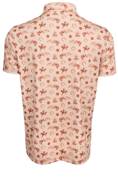 Texas Standard Chisholm Traditions Polo Shirt - Badlands