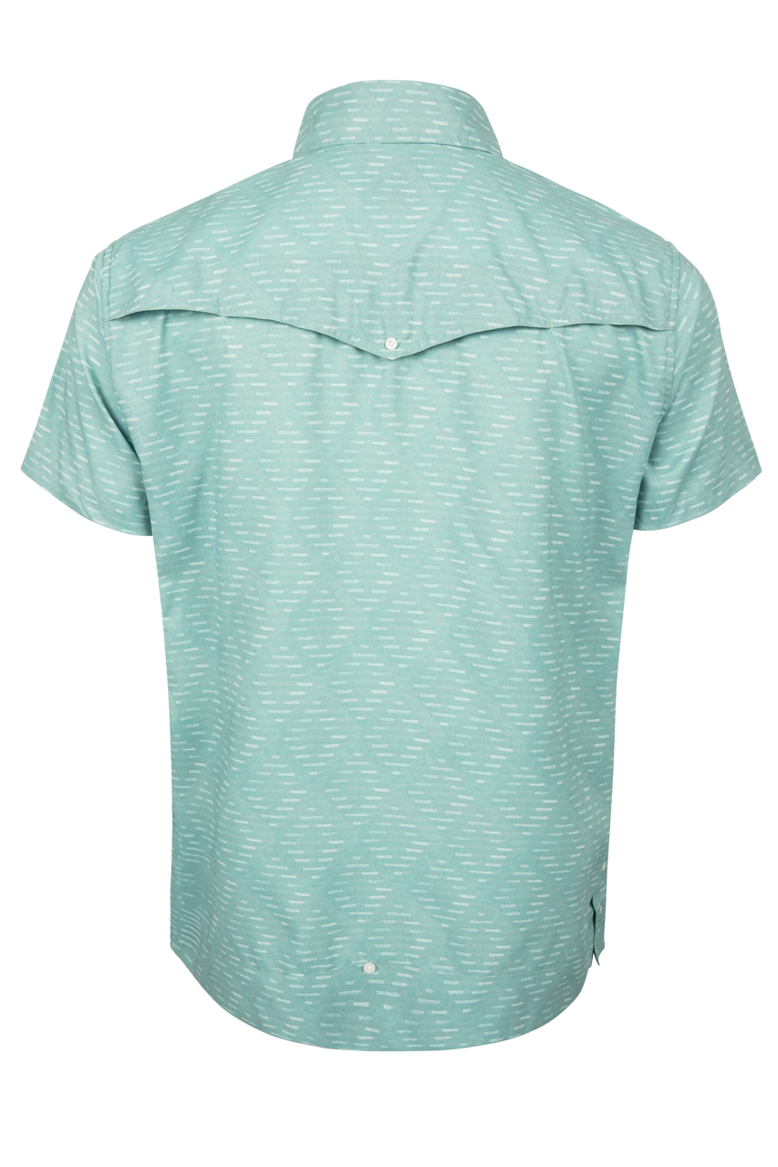 Texas Standard Brisa Green Guayabera Libre Shirt
