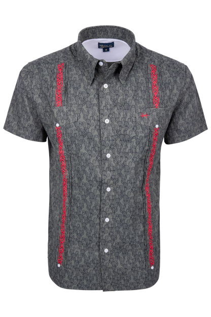 Texas Standard Desert Bloom Guayabera Libre Shirt