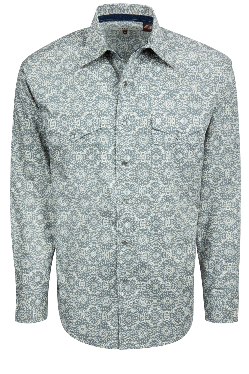 Stetson Men's Snap Front Shirt - Multi