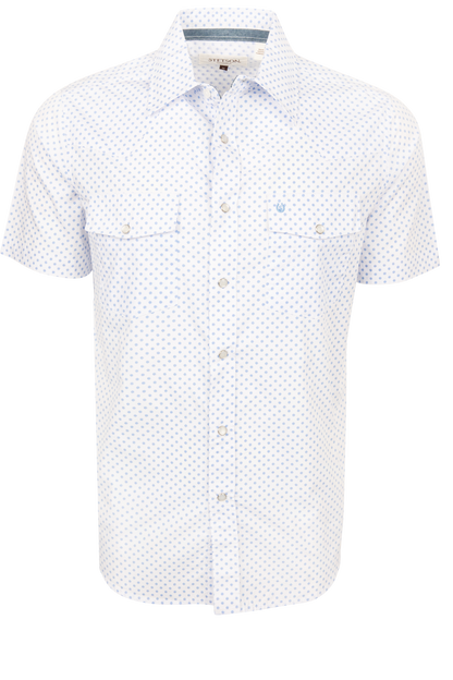 Stetson Spur Print Snap Shirt