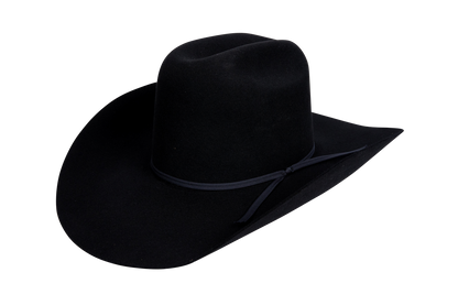 Seager 4X Chase Felt Cowboy Hat - Black