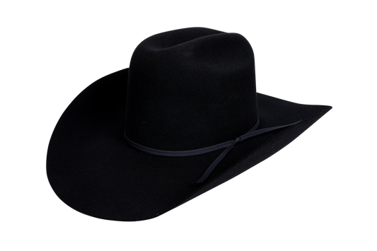Seager 4X Chase Felt Cowboy Hat - Black