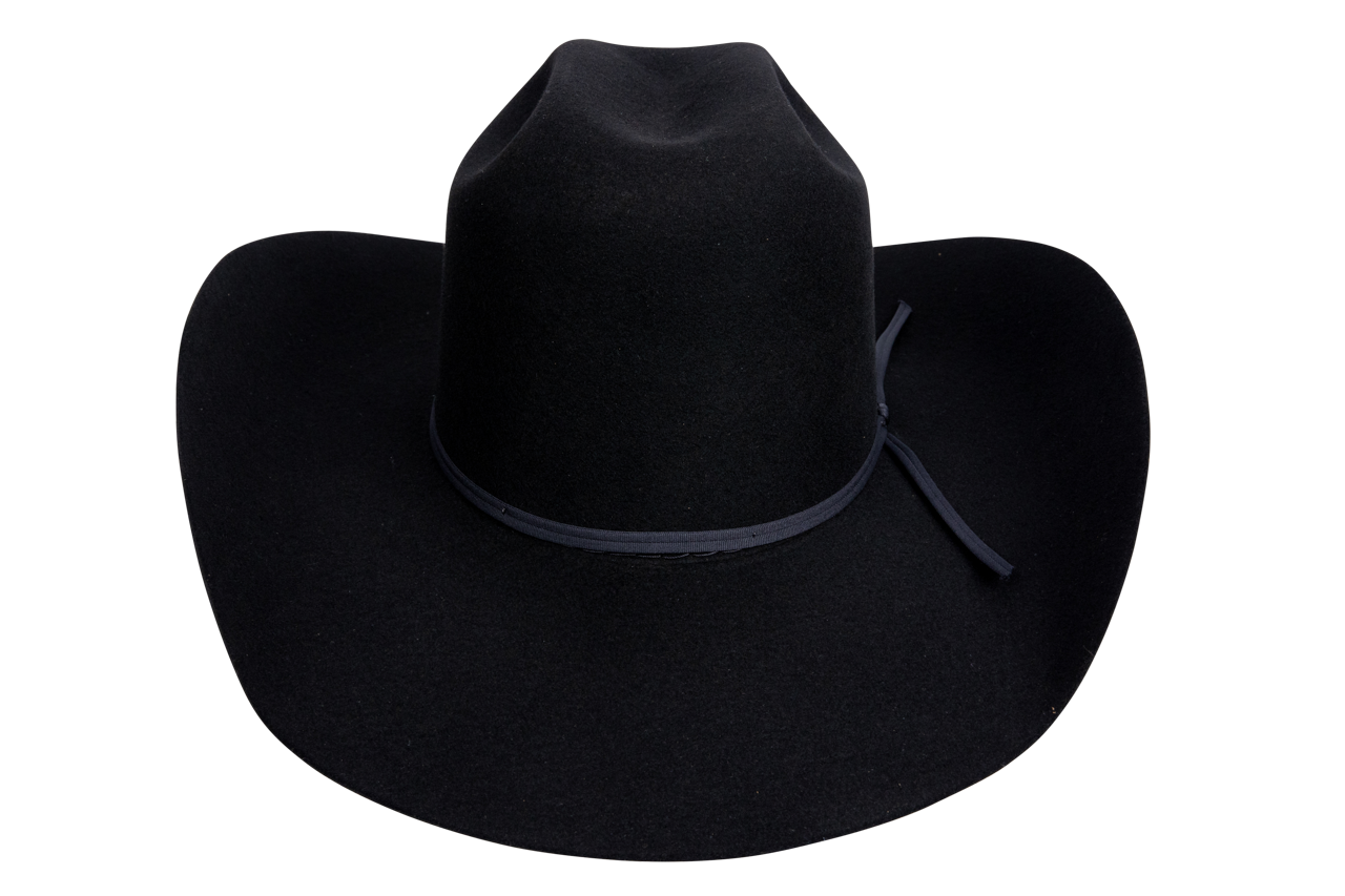 Seager 4X Chase Felt Cowboy Hat - Black