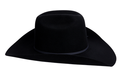 Seager 4X Chase Felt Cowboy Hat - Black