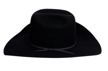 Seager 4X Chase Felt Cowboy Hat - Black
