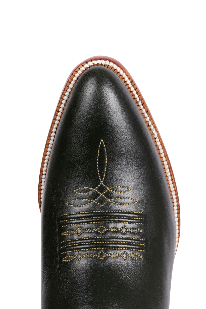 Petite Paloma Finnley Cowgirl Boots - Green/Gold