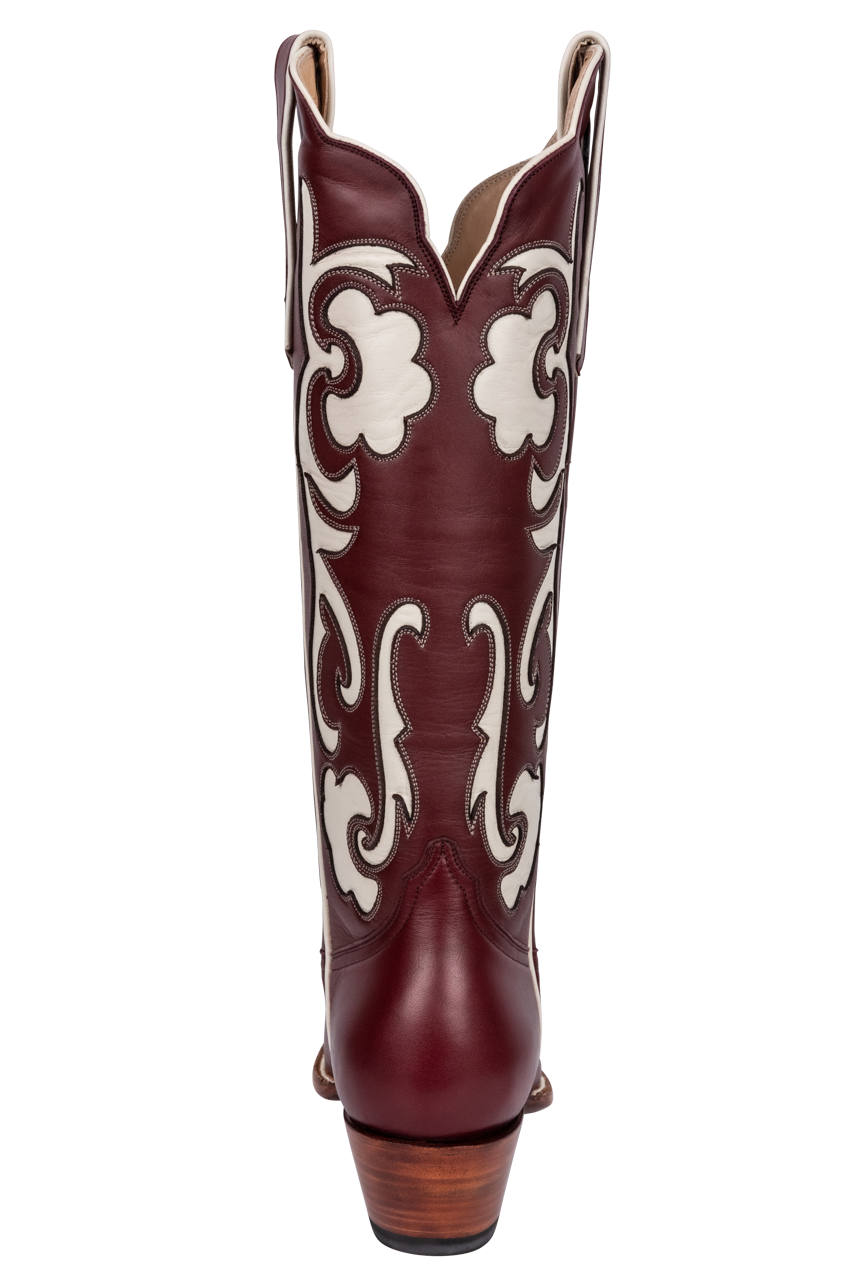 Petite Paloma Remi Cowgirl Boots - Maroon