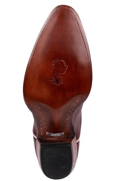 Petite Paloma Remi Cowgirl Boots - Maroon
