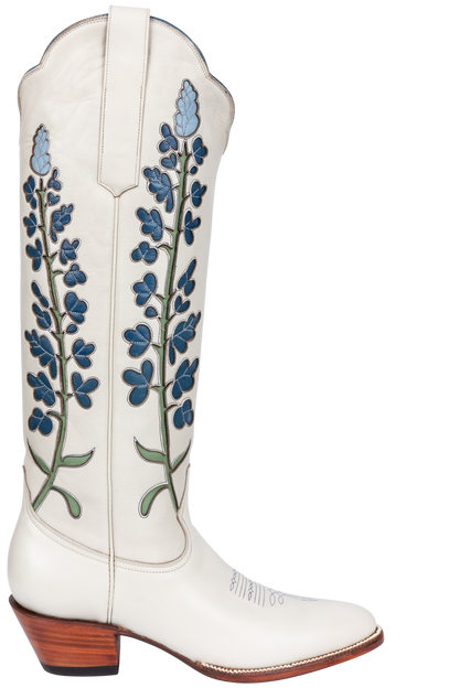 Petite Paloma Quinn Cowgirl Boots - Bluebonnet