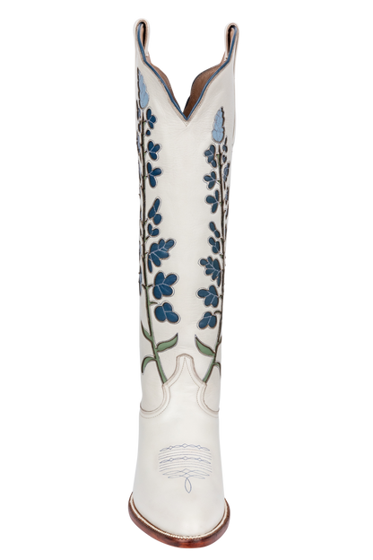 Petite Paloma Quinn Cowgirl Boots - Bluebonnet