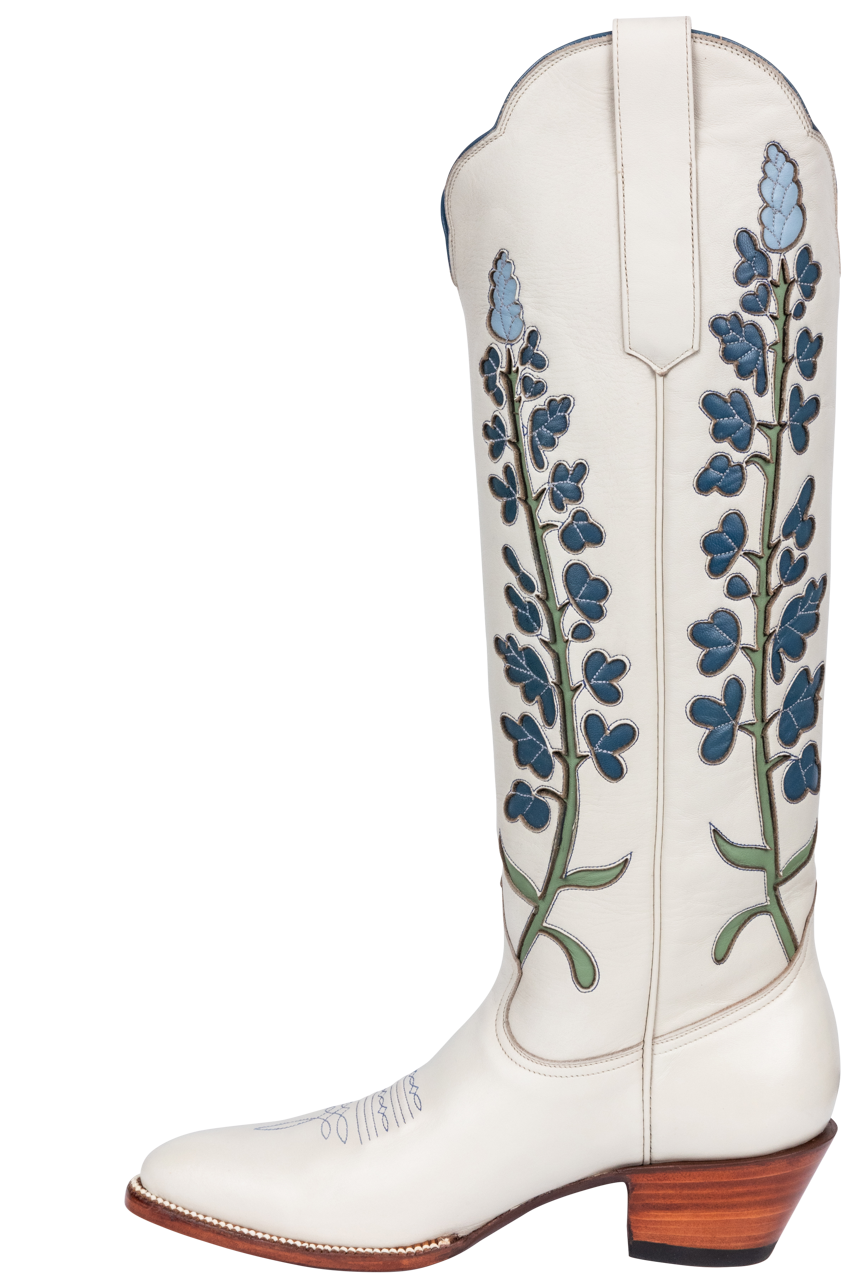 Petite Paloma Quinn Cowgirl Boots - Bluebonnet
