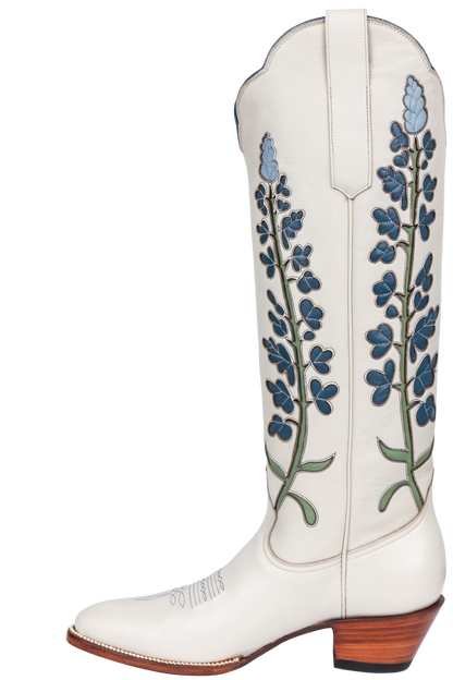 Petite Paloma Quinn Cowgirl Boots - Bluebonnet