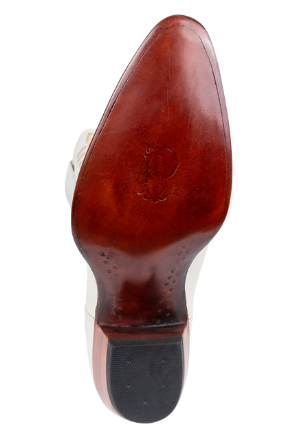 Petite Paloma Rory Cowgirl Boots - Metallic Gold